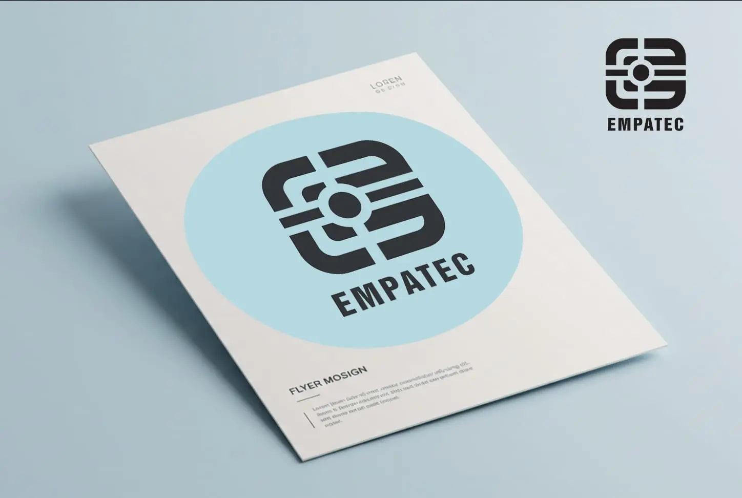 Flyers Tamaño Cuarto de Carta Empatec