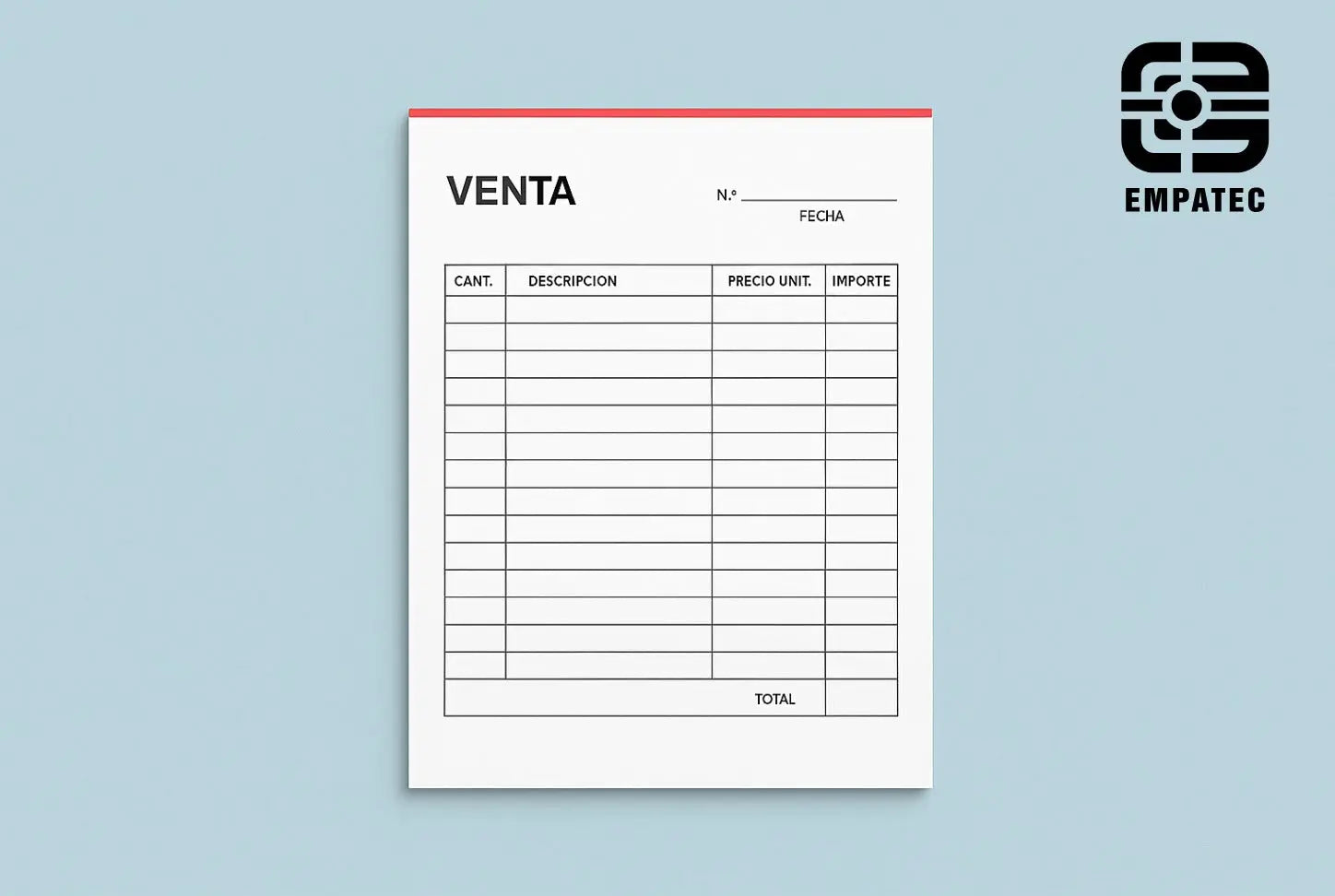 Bloc Tamaño Carta Empatec