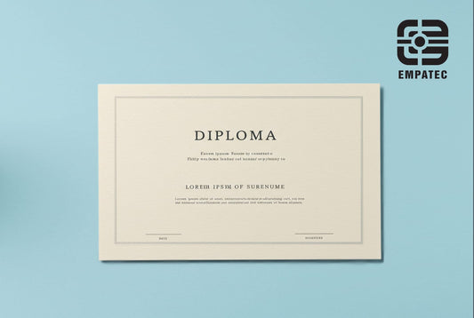 Diploma Tamaño Oficio
