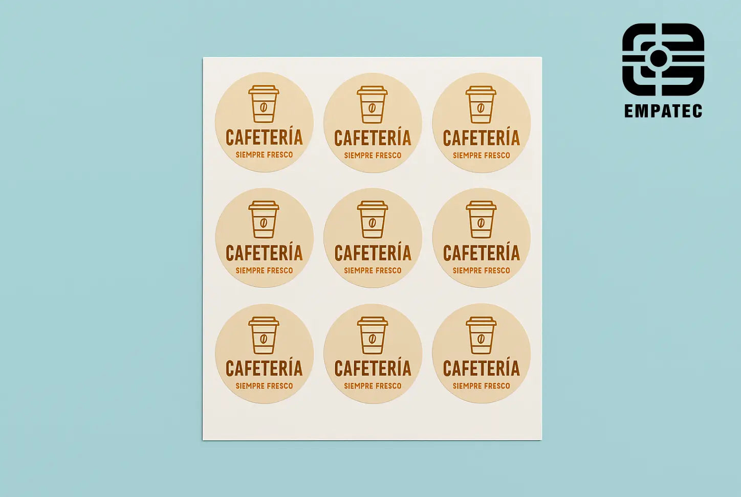 Stickers Circulares Empatec