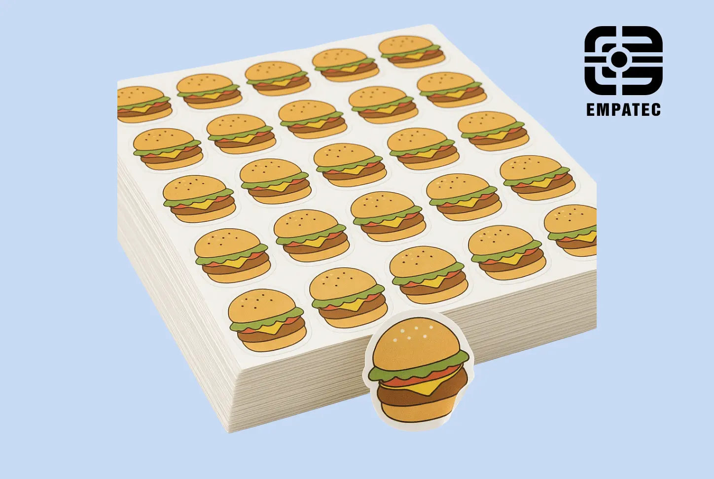 Planilla de Stickers 33x48 cm Empatec